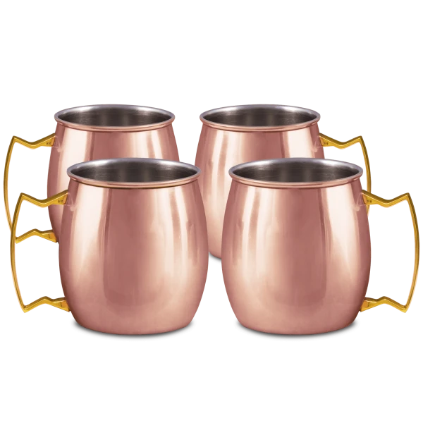 4-Pack Moscow Mule Mugs