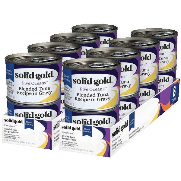 16-Pack: Solid Gold Wet Cat Food (6oz Cans)
