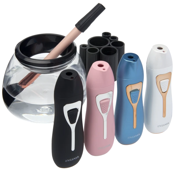 Vivitar Magic Spin Electric Makeup Brush Cleaner
