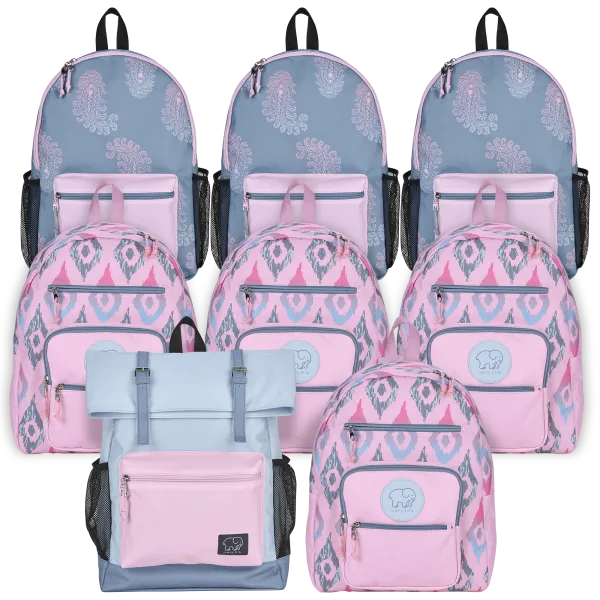 8-Pack: Ivory Ella by Conair Backpacks