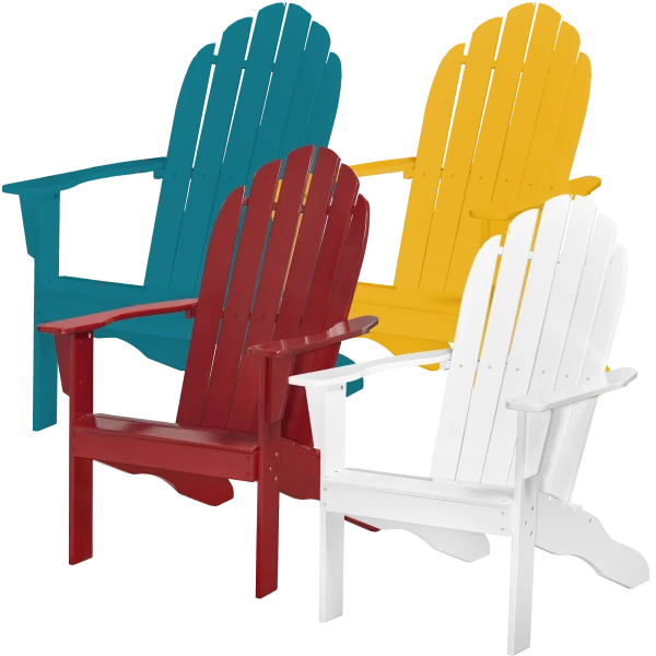 Rubberwood Adirondack Chair