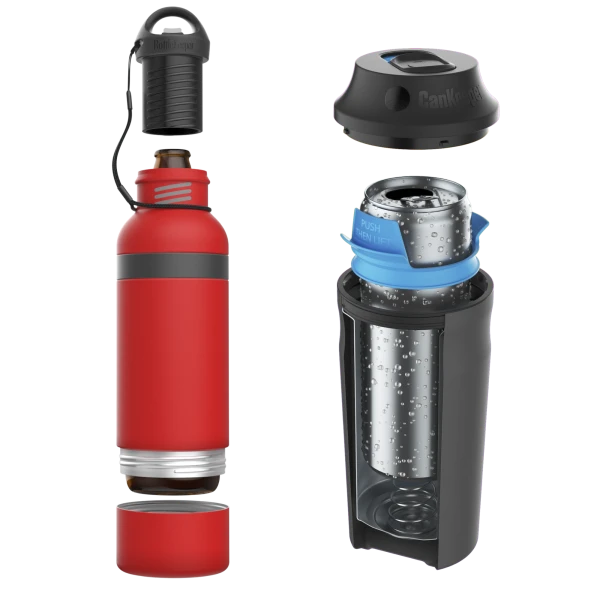 2-Pack: BottleKeeper X or CanKeeper 3-in-1 Double Walled Beverage Insulators