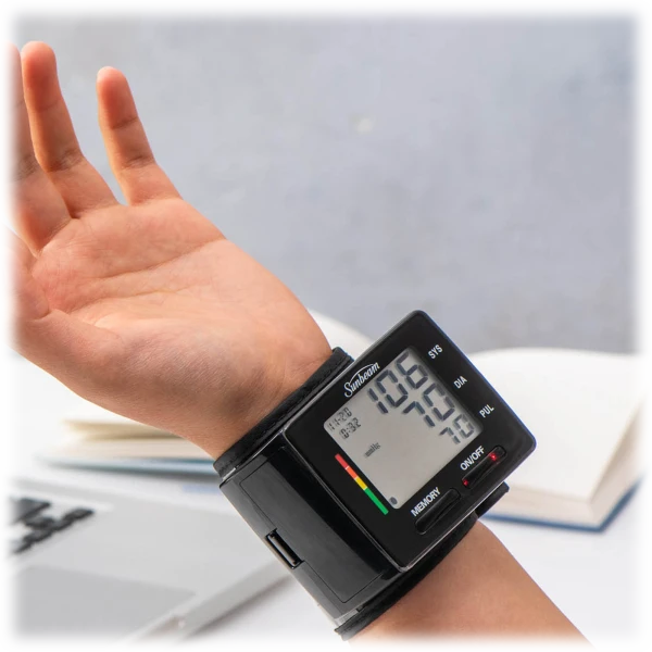 Sunbeam Wrist Blood Pressure Monitor with Voice Broadcast