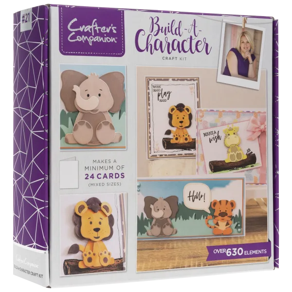 Crafter's Companion Craft Box - Build a Character Card Making Set