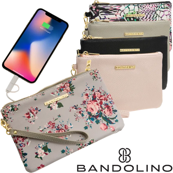 Pick Your 2-Pack of Bandolino Charging Wristlets