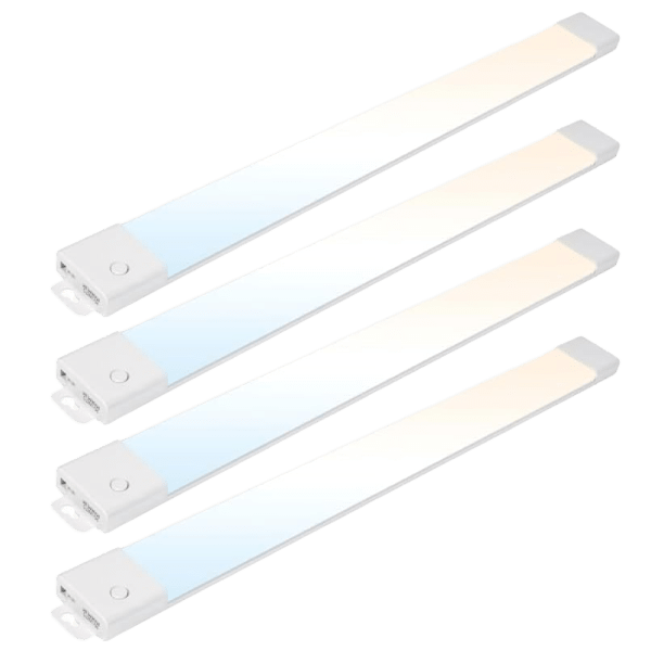 4-Pack: Enbrighten Vibe 24" Smart Under-Cabinet Tunable LED Lights
