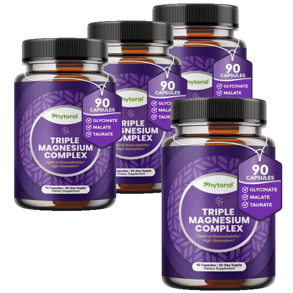 Nature's Craft Magnesium Glycinate Powder or Phytoral Triple Magnesium Complex