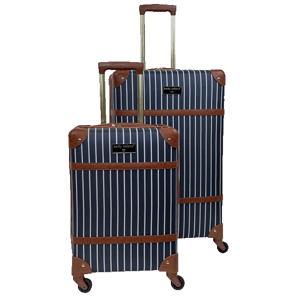 Kathy Ireland 2-Piece Vintage Trunk Luggage Set