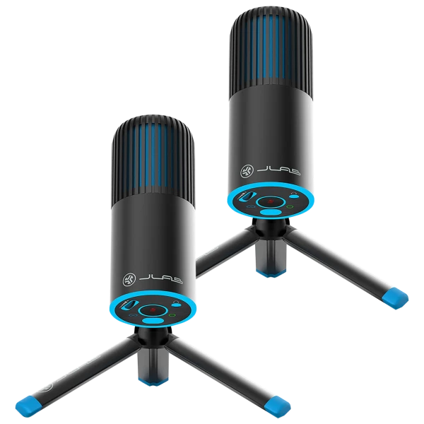 2-Pack: JLab TALK GO Plug Play USB Microphone (Refurbished)
