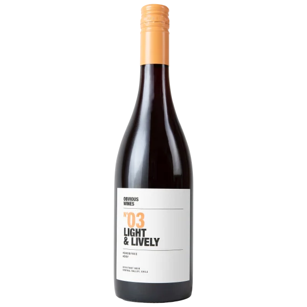 Obvious Wines Nº03 Light & Lively Pinot Noir