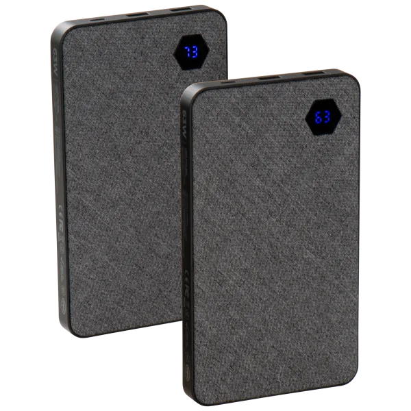 2-Pack: Einova Laptop Power Bank 20,000 mAh