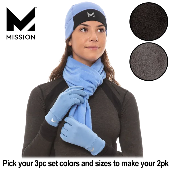 Pick-2-for-Tuesday: Mission RadiantActive Hat, Scarf, and Gloves Set