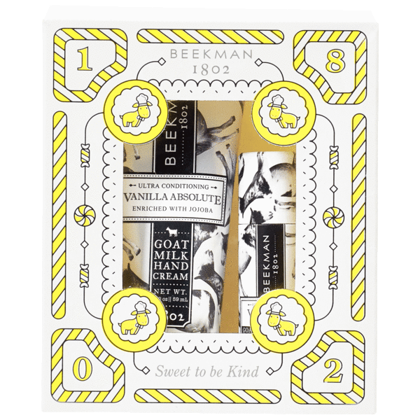 Beekman 1802 Hand Cream & Lip Balm Set