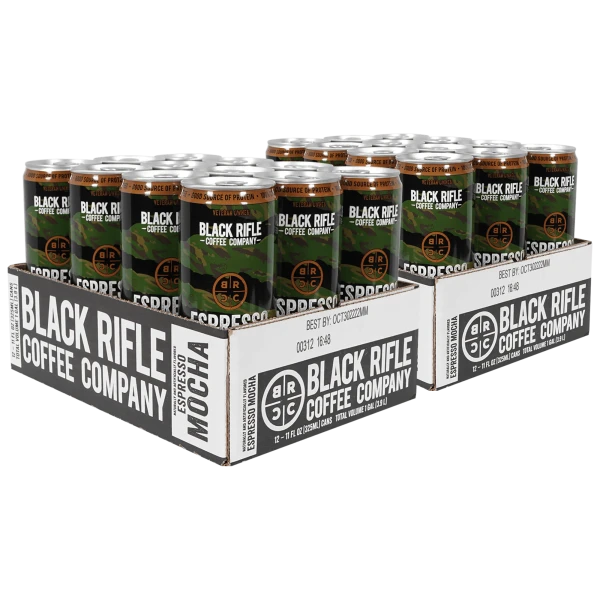 24-Pack: Black Rifle Coffee Company Espresso Mocha