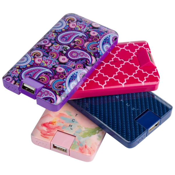 2-Pack: HALO Power Patch Self-Stick Phone Charger with USB-C & Lightning Cables