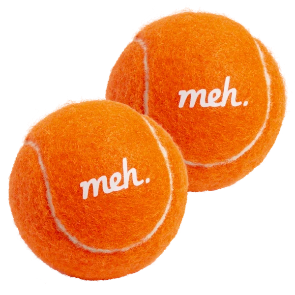 2-Pack: Meh Tennis Balls