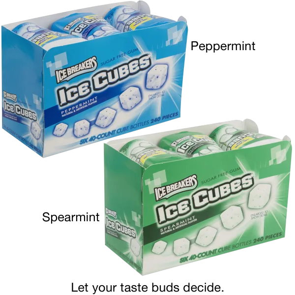 240-for-Tuesday: Ice Breakers 6-Pack 40ct Gum (Spearmint & Peppermint)