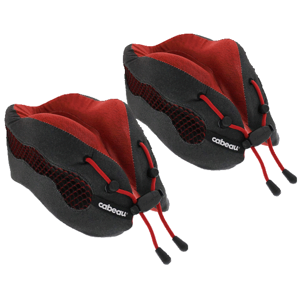 Pick 2: Cabeau Evolution Cool Vented Memory Foam Neck Support Pillows w/ Storage