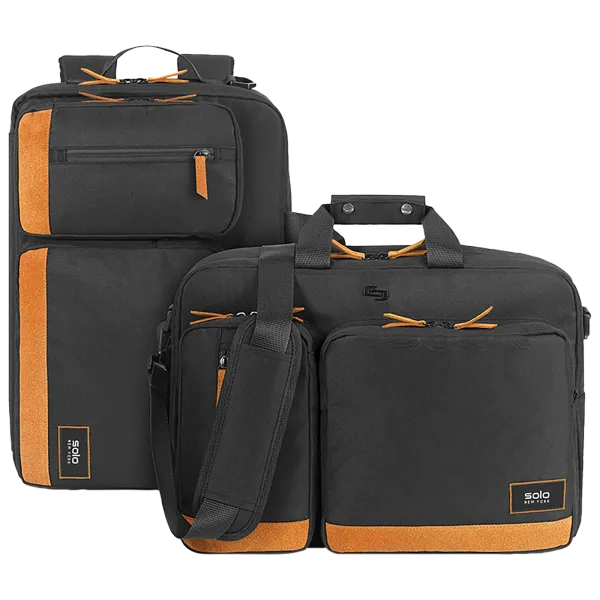 Solo NY Hybrid Convertible Briefcase Backpack