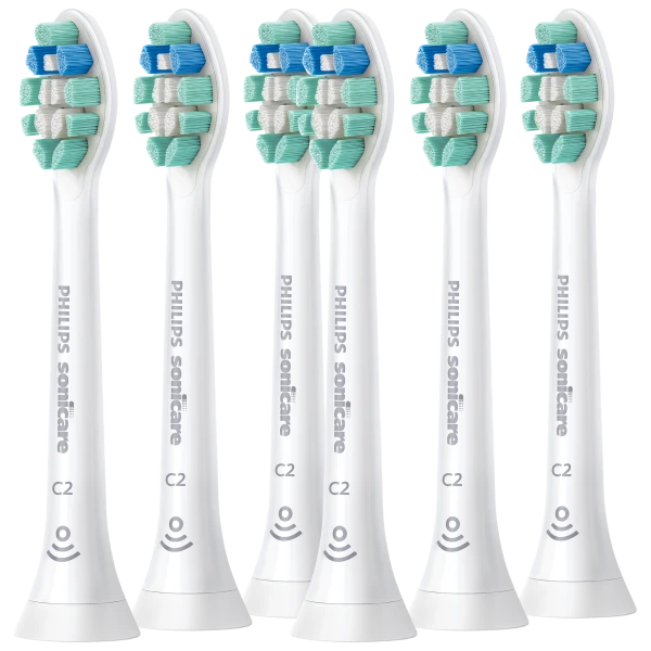 6-Pack: Philips Sonicare Optimal Plaque Control Toothbrush Heads With Brushsync
