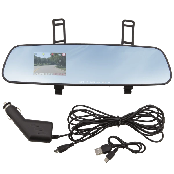 Rearview Mirror Safety Cam DVR Recorder