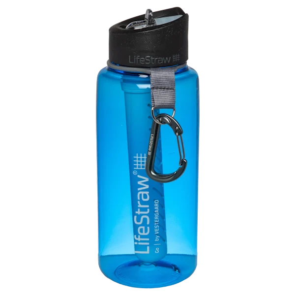 LifeStraw Go 1L Tritan Water Filter Bottle (Royal Blue)