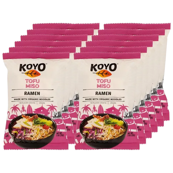 48-Pack: Koyo Tofu Miso Ramen Noodles