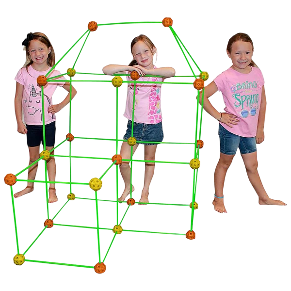 Funphix 77-Piece Fort Building Kit