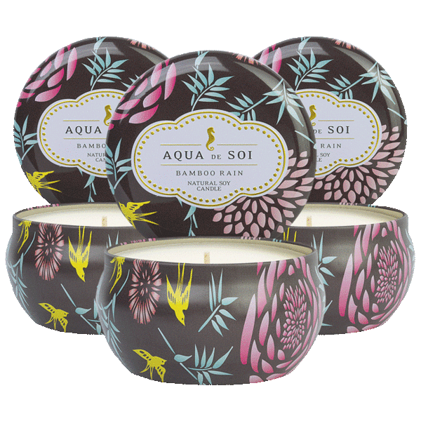 3-Pack: Aqua de SOi 9oz Candles