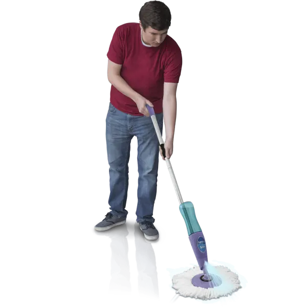 Hurricane 360 Ergonomic Spray & Spin Mop