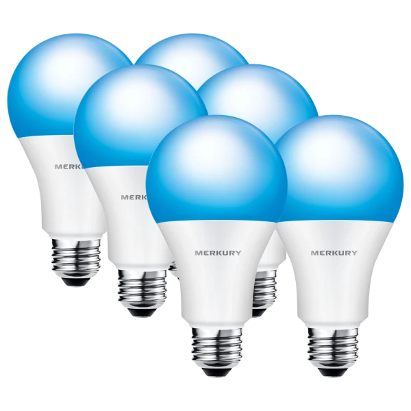 6-Pack: Merkury Innovations Smart WiFi LED Bulbs