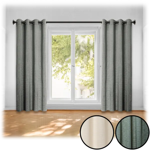 2-Pack: Garland Room Darkening Lined Curtains ( 95", 108" available)