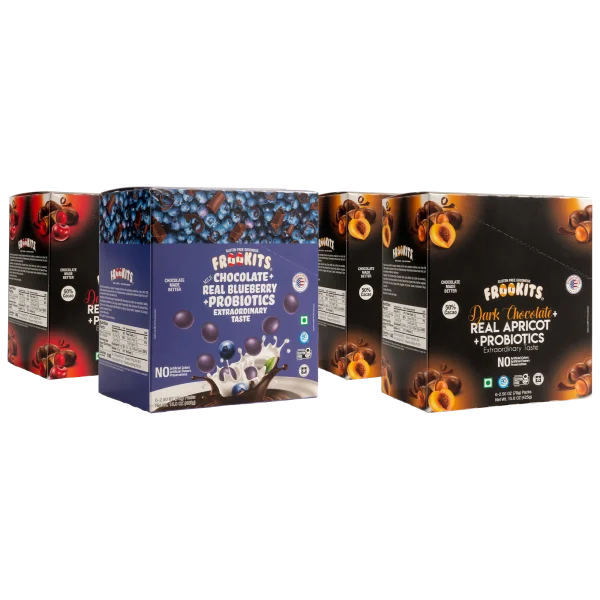 24-Pack: Frookits Chocolate Covered Probiotic Fruits