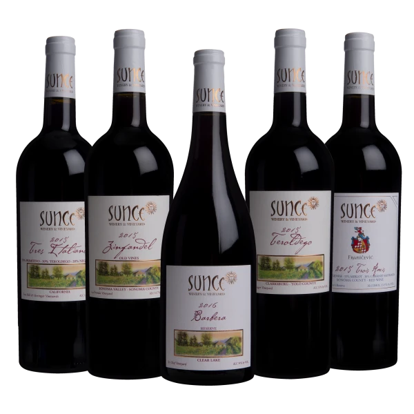 Suncé Winery & Vineyard Italian Mixed Set