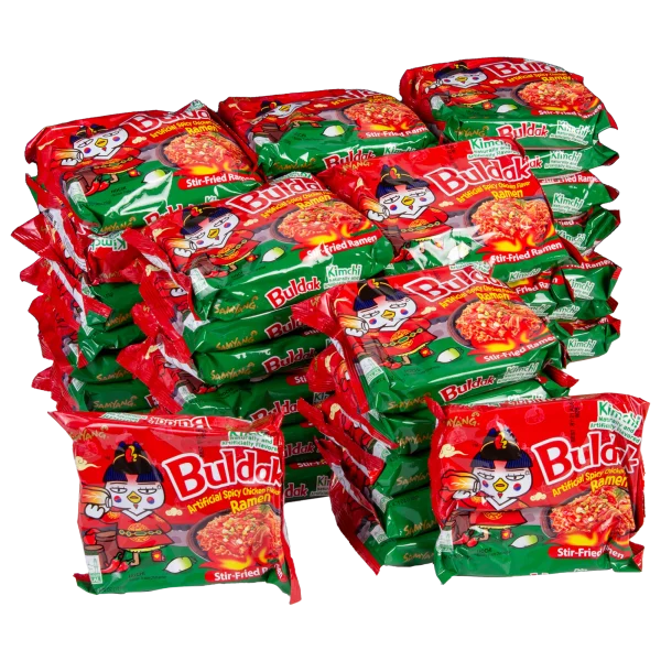 40-Pack Samyang Buldak Spicy Chicken Flavor Kimchi Ramen