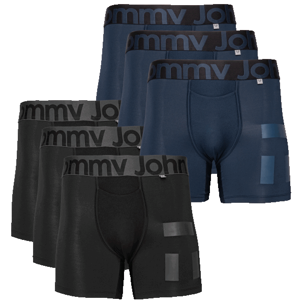 6-Pack: Tommy John Boxer Briefs & Trunks