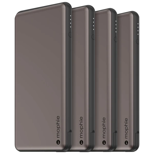 4-Pack: Mophie Powerstation Plus 18W PD 6,000mAh USB-C Charger (Refurbished)