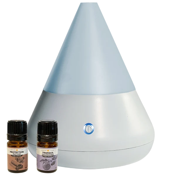 AromaMister Color Changing Ultrasonic Aromatherapy Diffuser with Oils