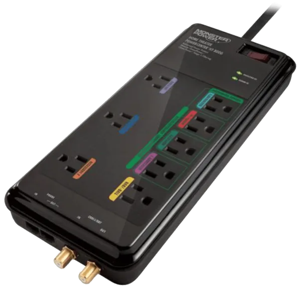 Monster GreenPower 8-Outlet Surge Protector
