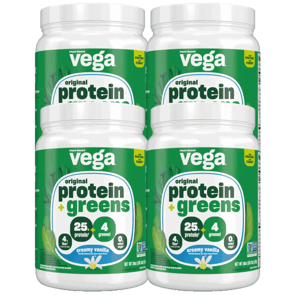 4-Pack: Vega Protein + Supergreens