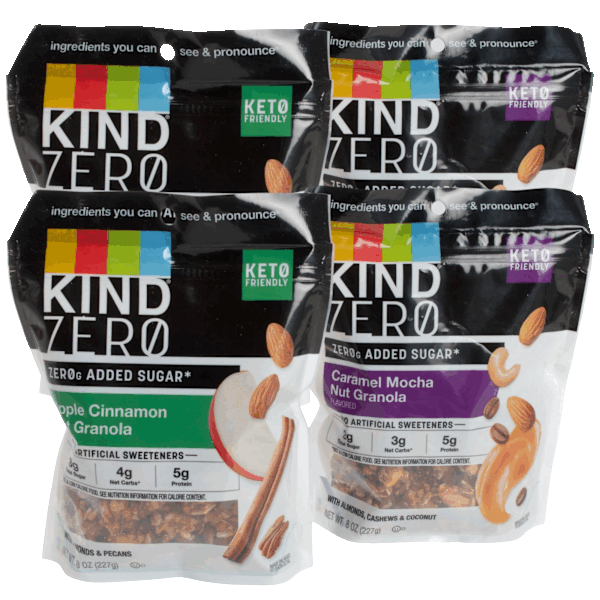 KIND Almond Butter Clusters or Zero Sugar Added Granola (32oz-102oz)