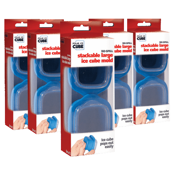 10-Pack: Handy Gourmet Single Ice Cube Tray