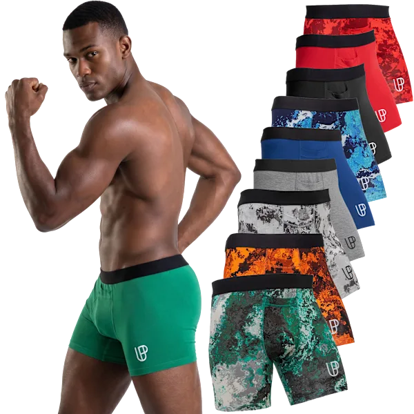 10-Pack: Under Project Micro Modal Boxer Briefs