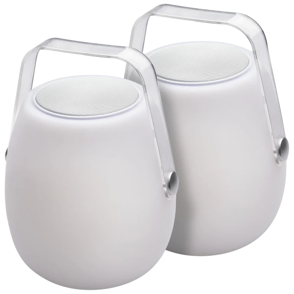 2-Pack: Koble Ava Color Changing LED 9" Speaker Lantern