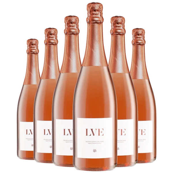 LVE French Sparkling Rosé by John Legend & the Boisset Collection