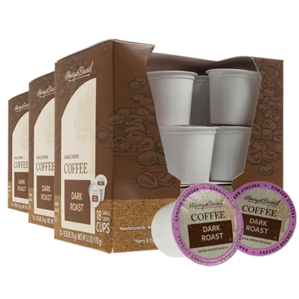 54-Pack: Harry & David Individual Coffee Cups