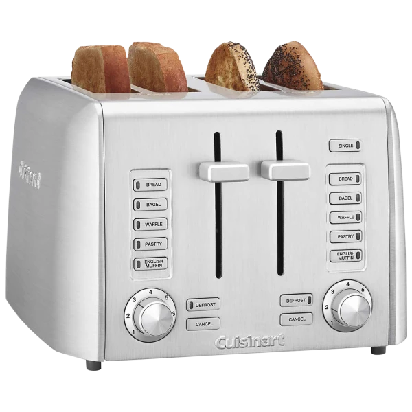 Cuisinart Custom Select 4-Slice Stainless Toaster