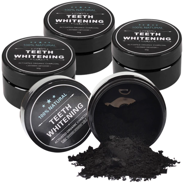 4-Pack: Charcoal Teeth Whitener