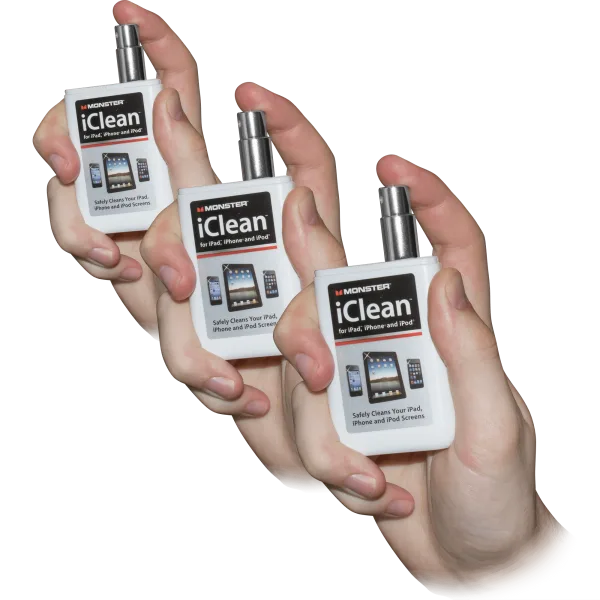 3-Pack: Monster iClean Screen Cleaning Kits