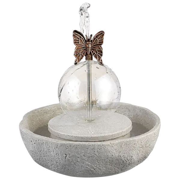 Grasslands Road Tabletop Butterfly Fountain